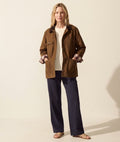 Classic Women's Riley Barn Jacket - Everyday Style — Blonde
