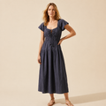Skye Women's Midi Dress | Effortless Style & Comfort — Blonde
