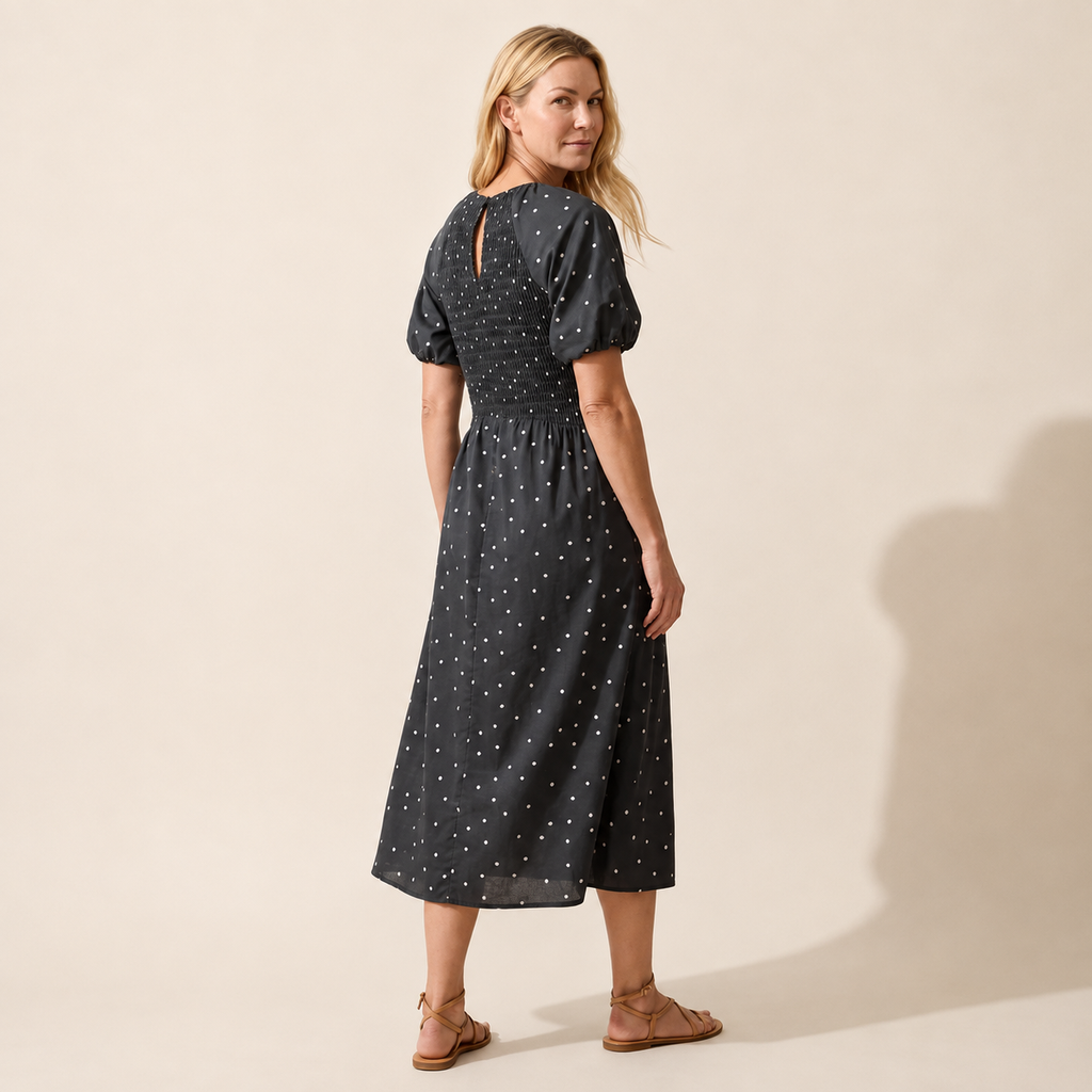 Gigi Smocked Dress: Effortless Style & Comfort for Women — Blonde