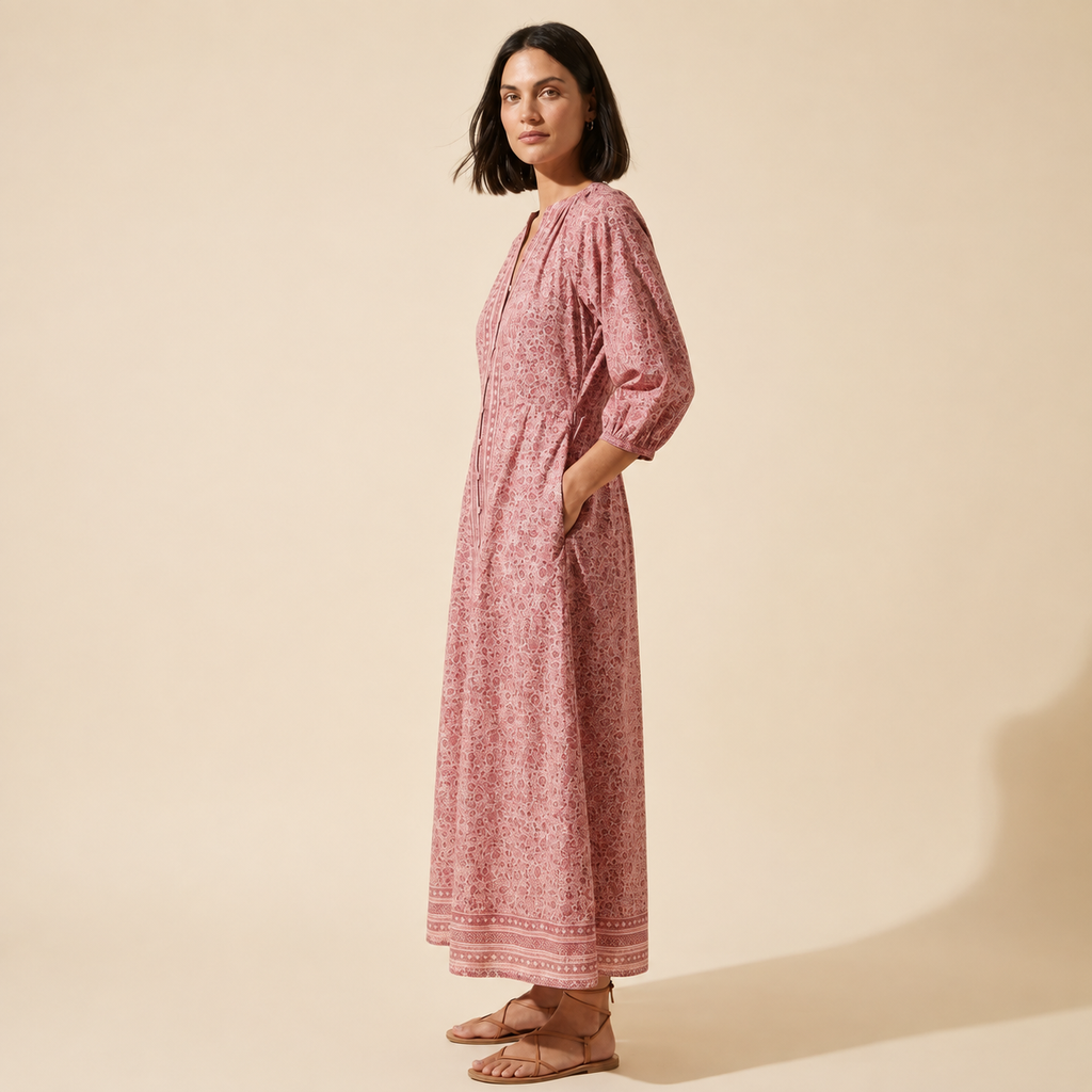 Women's Willow Maxi Dress | Flowy & Elegant Style — Dark Bob