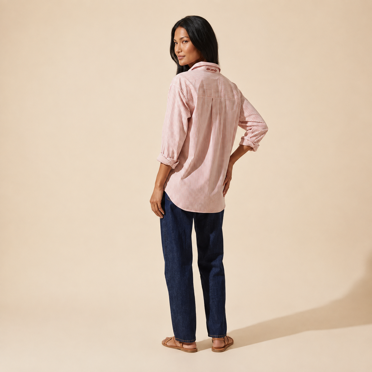 Women's Relaxed Cali Poplin Shirt - Breezy Comfort — Southeast Asian