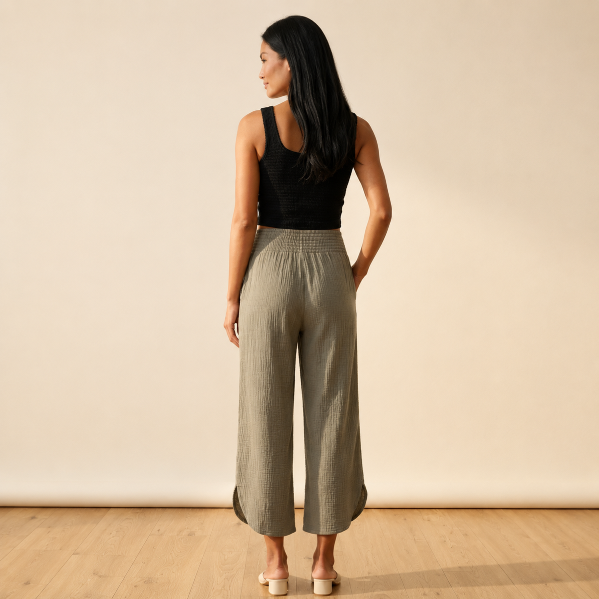 Cali Double Cloth Pants for Women | Relaxed Fit & Comfort — Southeast Asian